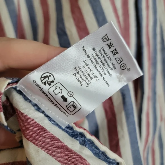 Sezane Max Shirt in Stripes size 48 - Picture 10 of 10